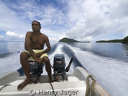 "The Boat Driver" With this pic, I start the new serie of... by Henry Jager 